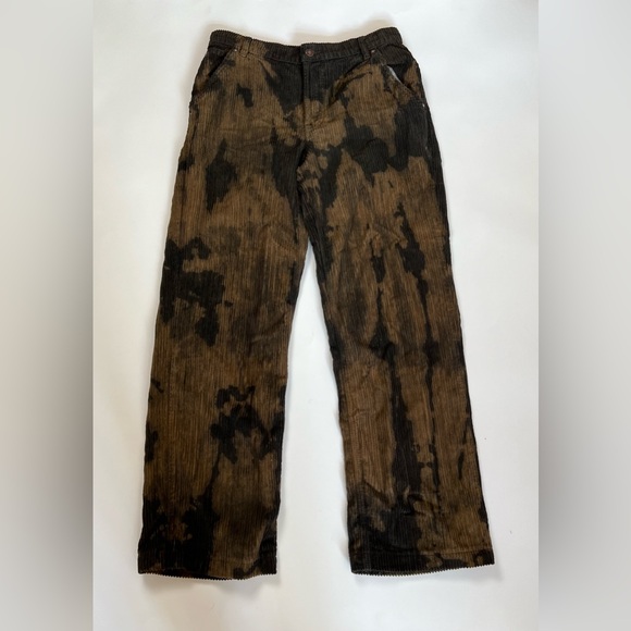 $128 We The Free By Free People Corduroy Acid Wash Pants Sz 28 - Picture 3 of 8